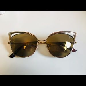 NEW Quay Australia Lana Gold Sunglasses